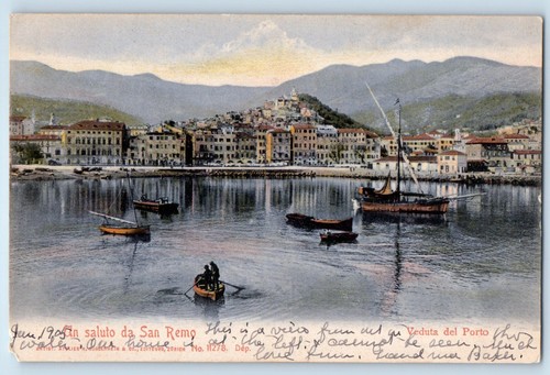 Liguria italia cartolina - liguria,