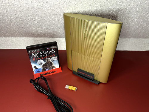Oro playstation super slim - playstation, 3