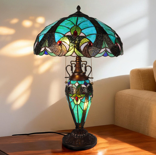 Tiffany lampada scrivania - tiffany, da