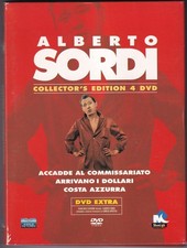 DVD Alberto Sordi Collector ' s Edition cofanetto 4 FILM - Usato