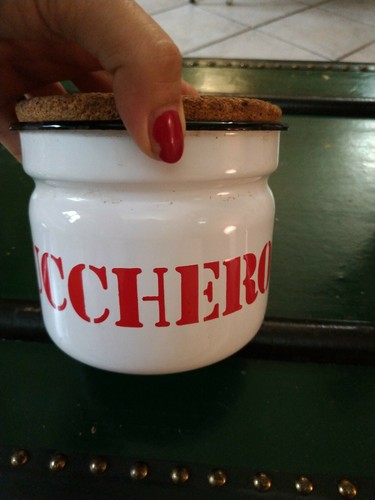 Barattolo zucchero latta - barattolo,