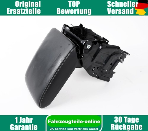 Bracciolo pelle nero audi - bracciolo,
