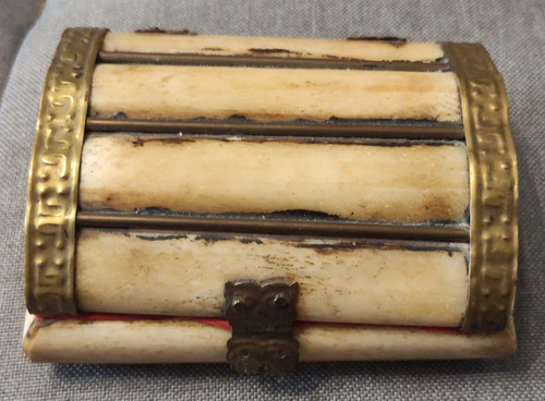Antico cofanetto portagioie - antico,