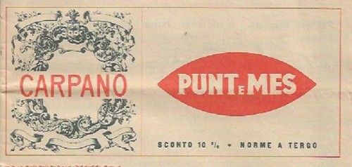 Carpano punt mes vermuth - punt,