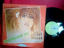 FESTIVALBAR 1982 2 x LP ITALY MINT- GIUNI RUSSO GENESIS ELTON JOHN GIUSTO PIO
