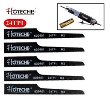 SET 5 LAME PER SEGHETTO ALTERNATIVO HOTECHE E ALTRE MARCHE IN ACCIAIO M2-24 TPI