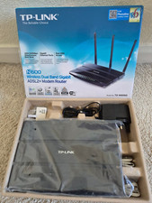 TP-LINK TD-W8980 N600 MODEM ROUTER WIRELESS DUAL BAND GIGABIT ADSL2+ WIFI 5GHz