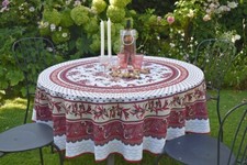 Non-Iron Round Tablecloth 180