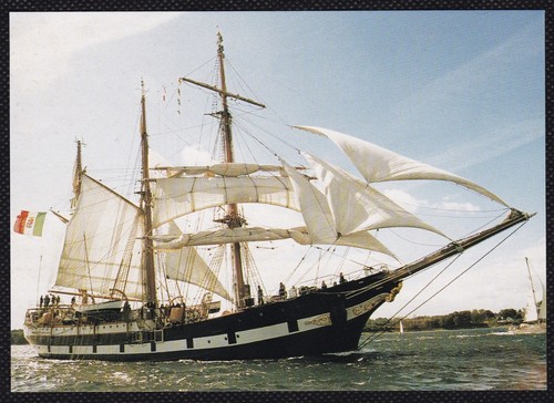Cartolina palinuro nave alta - cartolina,