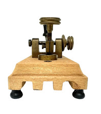 TASTO TELEGRAFICO WW1 WW2 CW MORSE KEY TELEGRAPHENSCHLÜSSEL TOUCHE DE TÉLÉGRAPHE