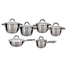 Batteria di Pentole 12 Pezzi