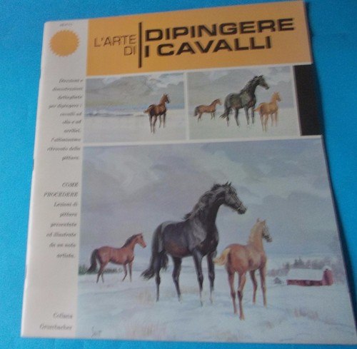 Arte dipingere i cavalli - di,