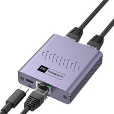 Splitter cavo Ethernet 1 a 2