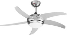 VENTILATORE DA SOFFITTO TRISTAR VE5815 CON TELECOMANDO 5 PALE 1 LUCE VENTOLA
