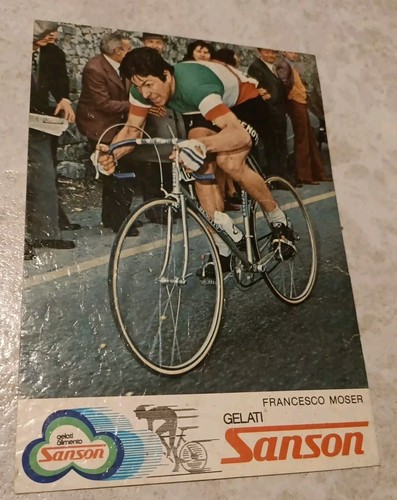Cartolina ciclismo francesco - ciclismo,
