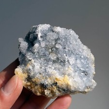 BRA5.09 Raro FILM prismatico CALCITE XX (Traversella Miniera, Piemonte, Italia)