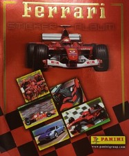 FERRARI ALBUM PANINI 2003 COMPLETO DI FIGURINE ATTACCATE (T3)