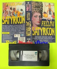 film VHS FELLINI SATYRICON M. Potter H. Keller RCS 1969  (F26) no dvd