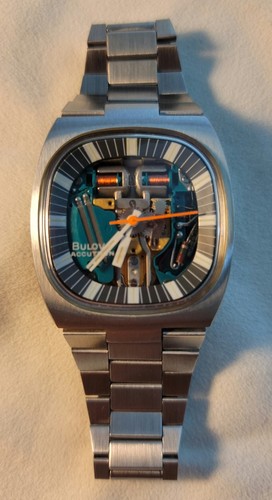 Restored 7396 bulova accutron - restored, #7396