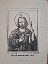 S. GIUDA TADDEO. Litografia F