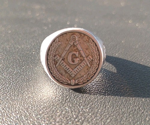 Anello sigillo massonico - anello,