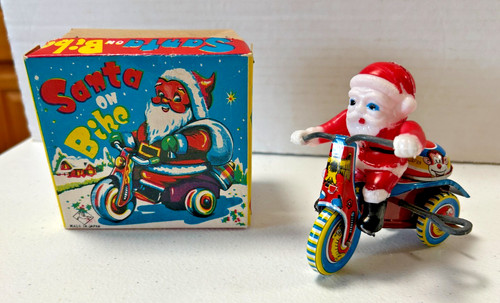 Babbo natale latta vintage - natale, in