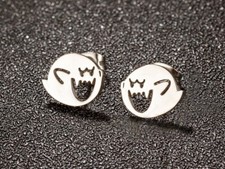 1 Paio Orecchini Acciaio Inox