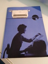 1960 Facit T-2   macchina da scrivere , BROCHURE INFORMATIVA , SALES BROCHURE