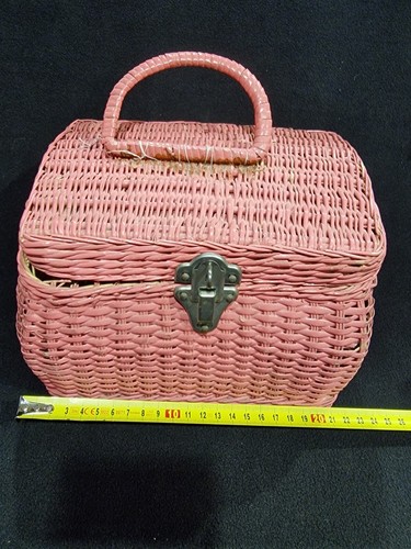 Cestino asilo rosa - asilo,