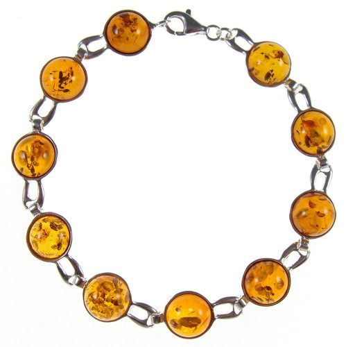 Bracciale donna ambra - bracciale, in