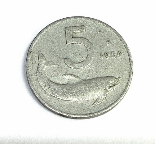 Moneta lire italia 1954 - moneta,