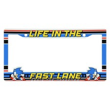 Telaio targa plastica standard