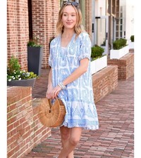 Vintage Ibiza Mini Dress
