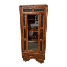 Credenza vetrinetta vintage anni 60 70 legno teak