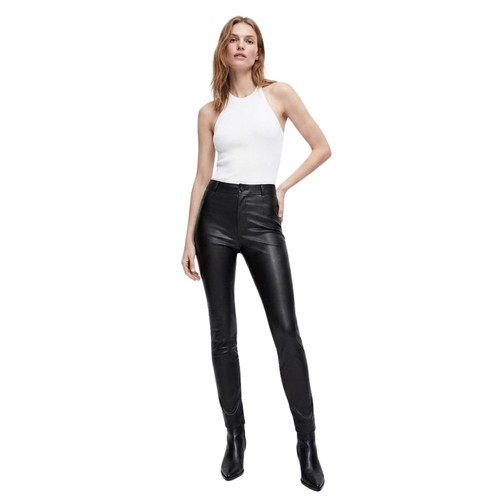 Zara pantaloni ecopelle da - pantaloni,