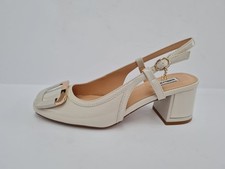 Mariella Burani Chanelle Donna in Ecopelle Con Tacco e Fibbia - BEI (Beige)
