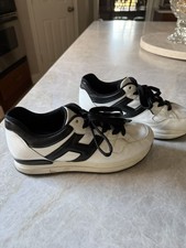 Womens Hogan White Black