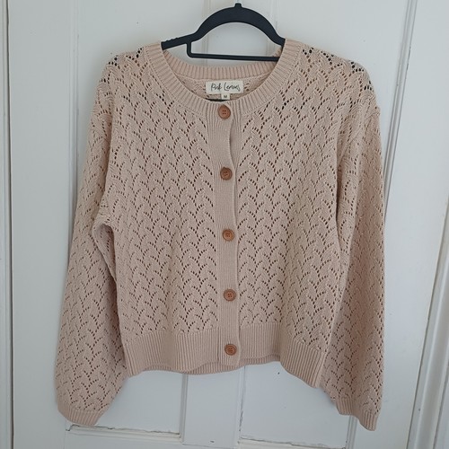 Cardigan boutique rosa limoni