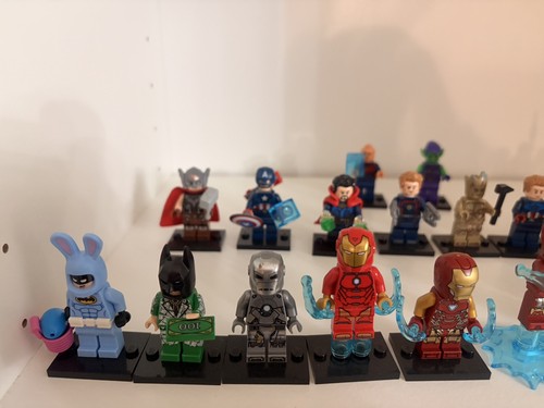 Lotto lego minifigures marvel - lego,