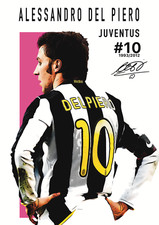 Alex Del Piero Juventus Poster