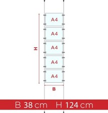 Espositore a cavetti da