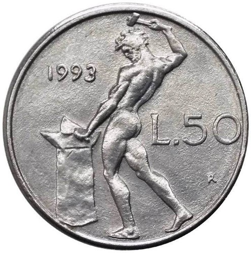 Lire 1993 vulcano tipo - lire,