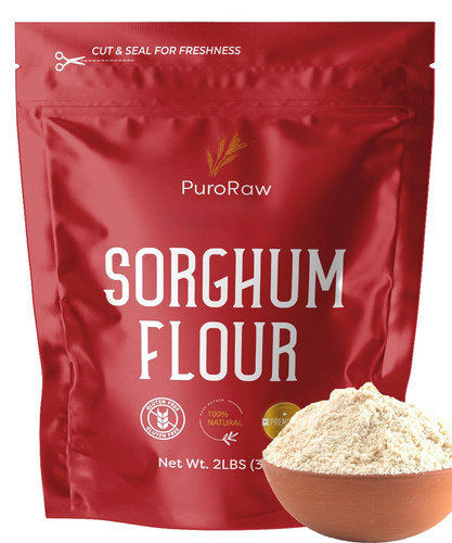 Sorghum flour 2lbs gluten - flour,, 2lbs,