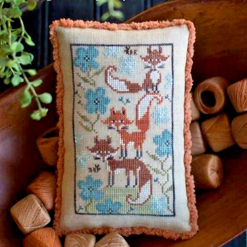 Fox few cross stitch pattern - fox,