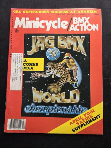 Minicycle bmx action april - bmx,
