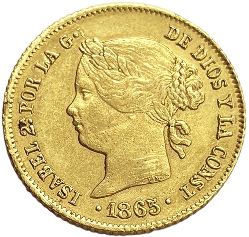 Moneta coloniale 1865 oro - coloniale,