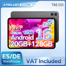 Teclast T65 Tablet Android 16 Da 13,4 Pollici 1920X1200 120Hz T7280 8 Core Max 2