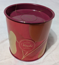 SCATOLA LATTA METALLO VENCHI VUOTA  h 10 d. 10 cm