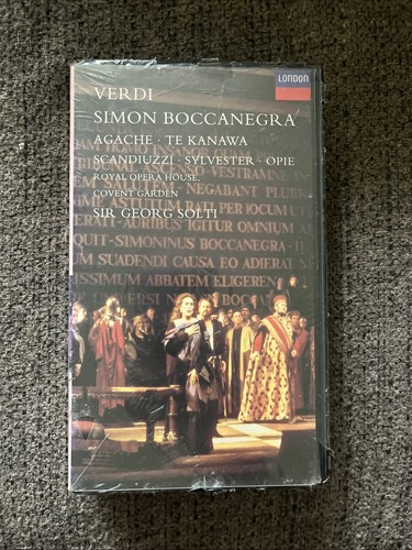 Nwt verdi simon - simon, boccanegra