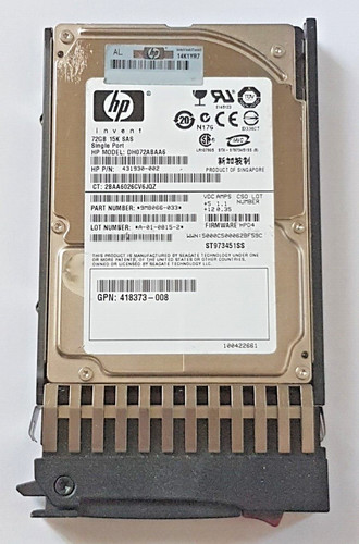 Sas dh072abaa6 15000 - gb, hp